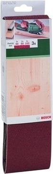 BOSCH - Tank Zımpara Kağıdı 3'Lü Set, 75 X 533 Mm 60/80/100 Kum