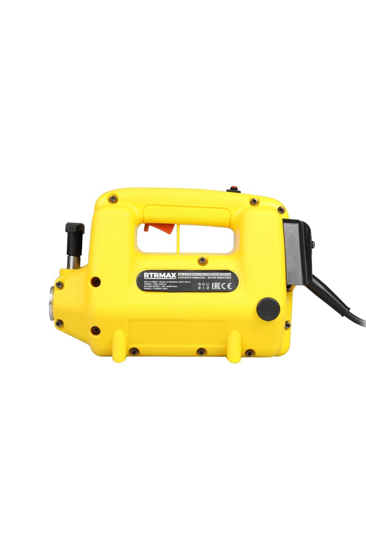 Rtm3918 Beton Vibratörü 2300 W 18000 Rpm 45 Mm