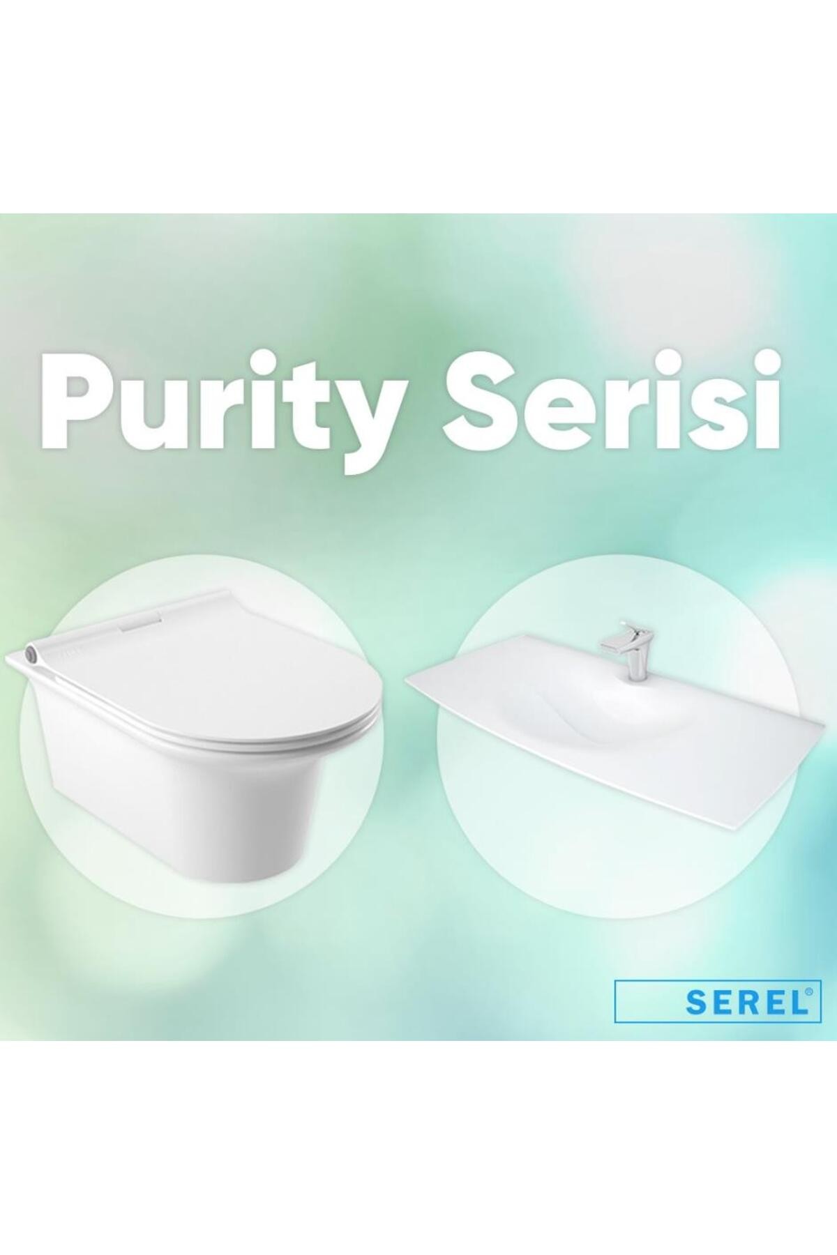 Serel Purity Asma Klozet Kapak Hariç PR10ADS110H