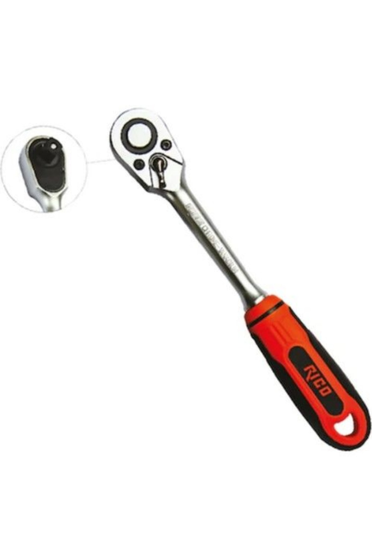 Cırcır Kolu Vidali Tip 48 Diş 1/4"