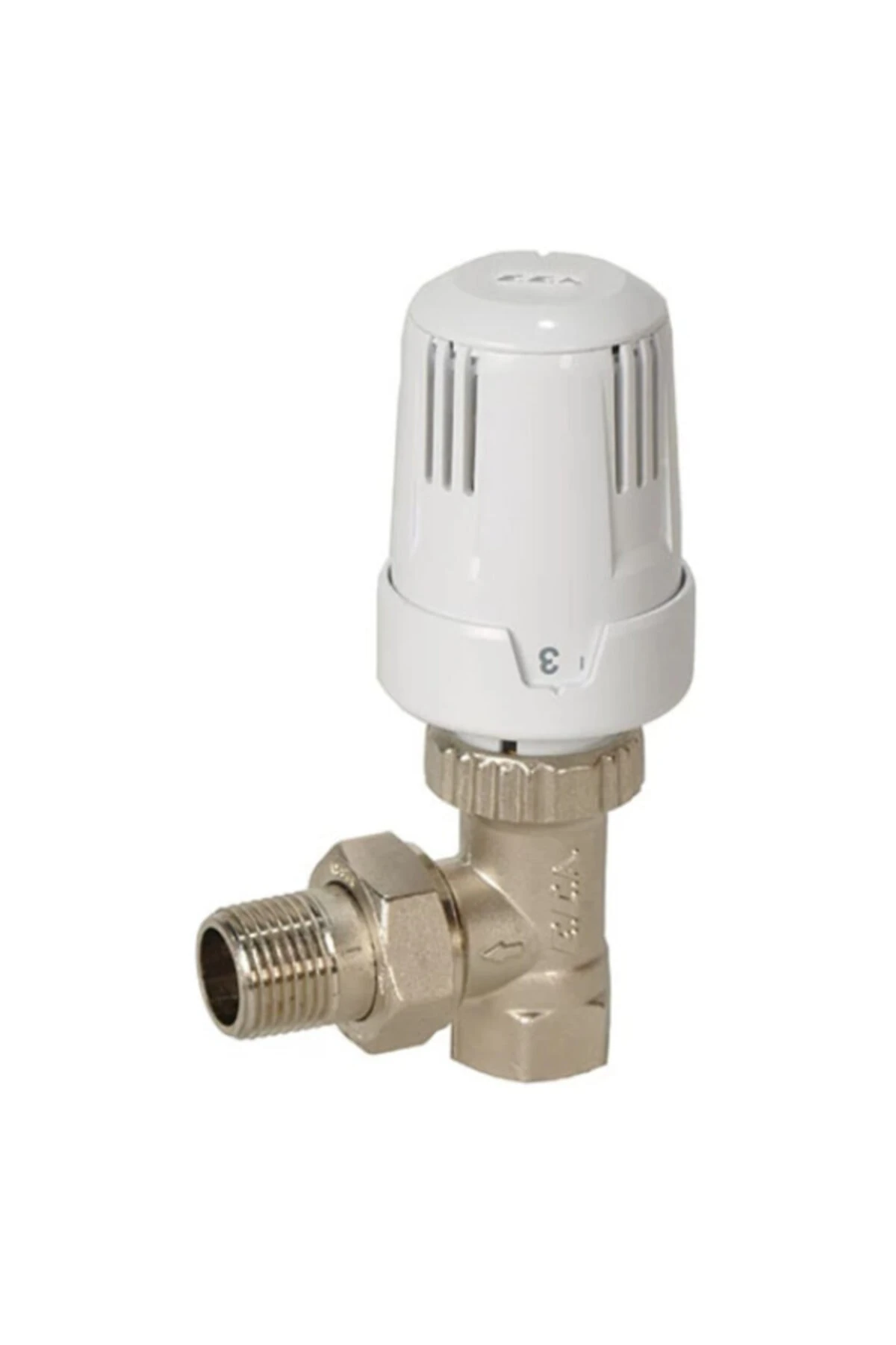 E.c.a Termostatik 1/2" Radyatör Köşe Vanası