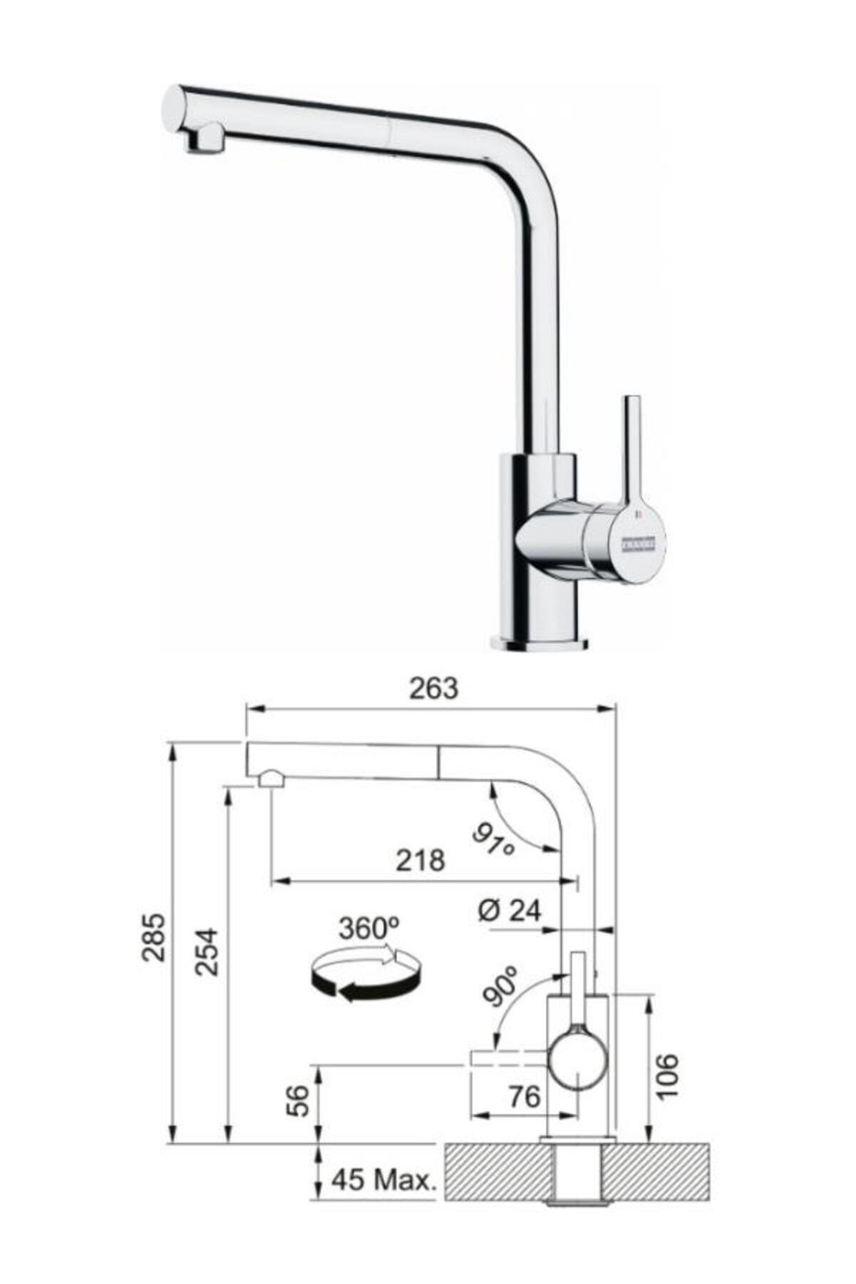 Mrx 110-70/lina Spiralli Eviye Armatür Seti