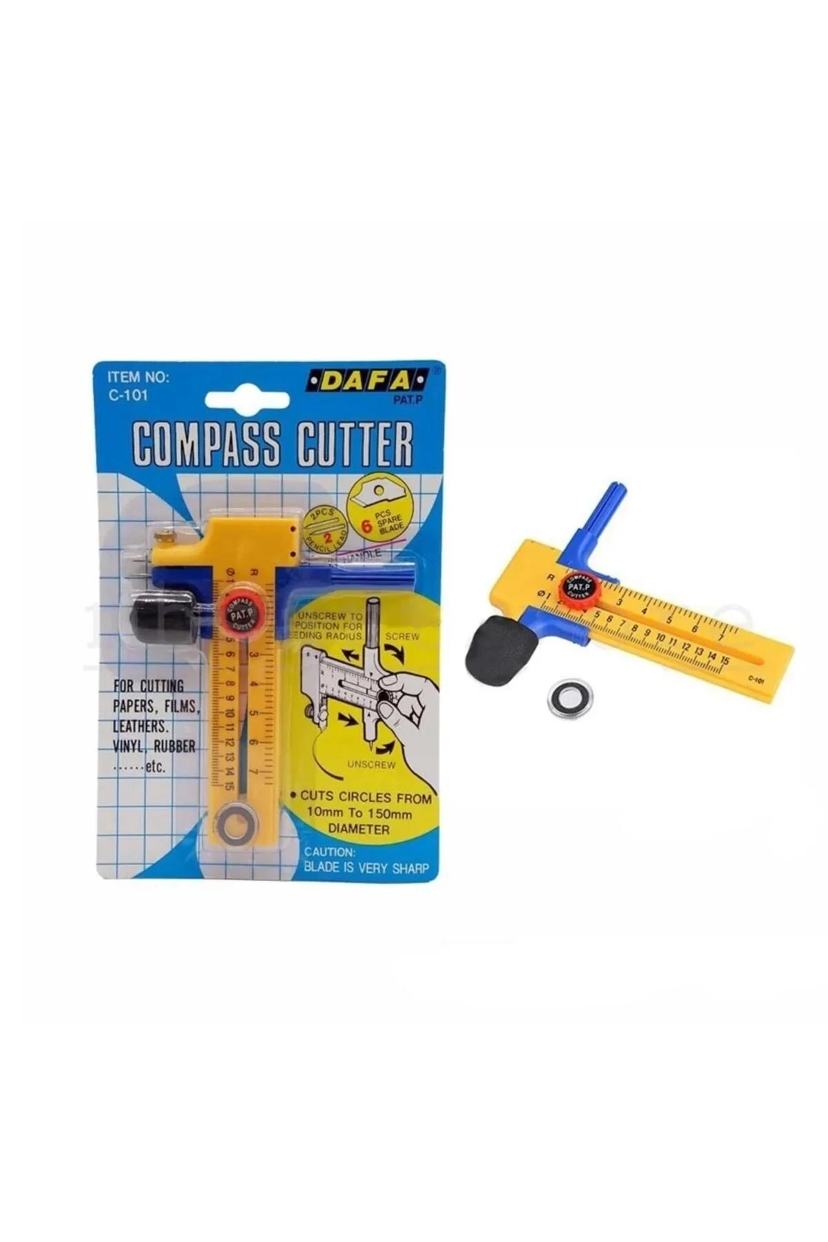 Daire Keser Maket Bıçağı C-101PC