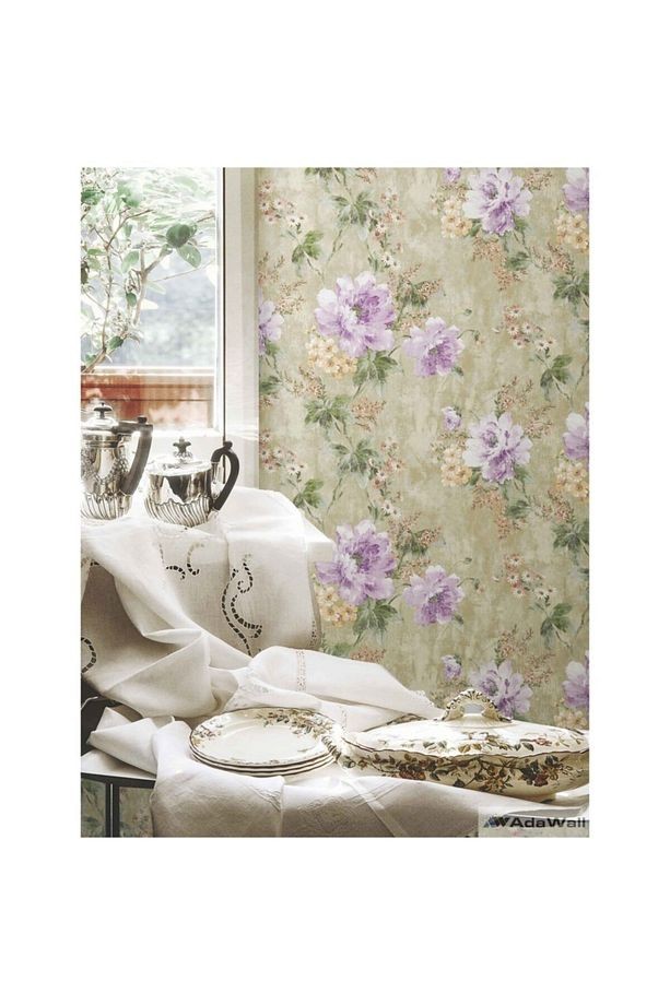 4708 Serıe | Flower Bunch Desenli Duvar Kağıdı (4708-2)