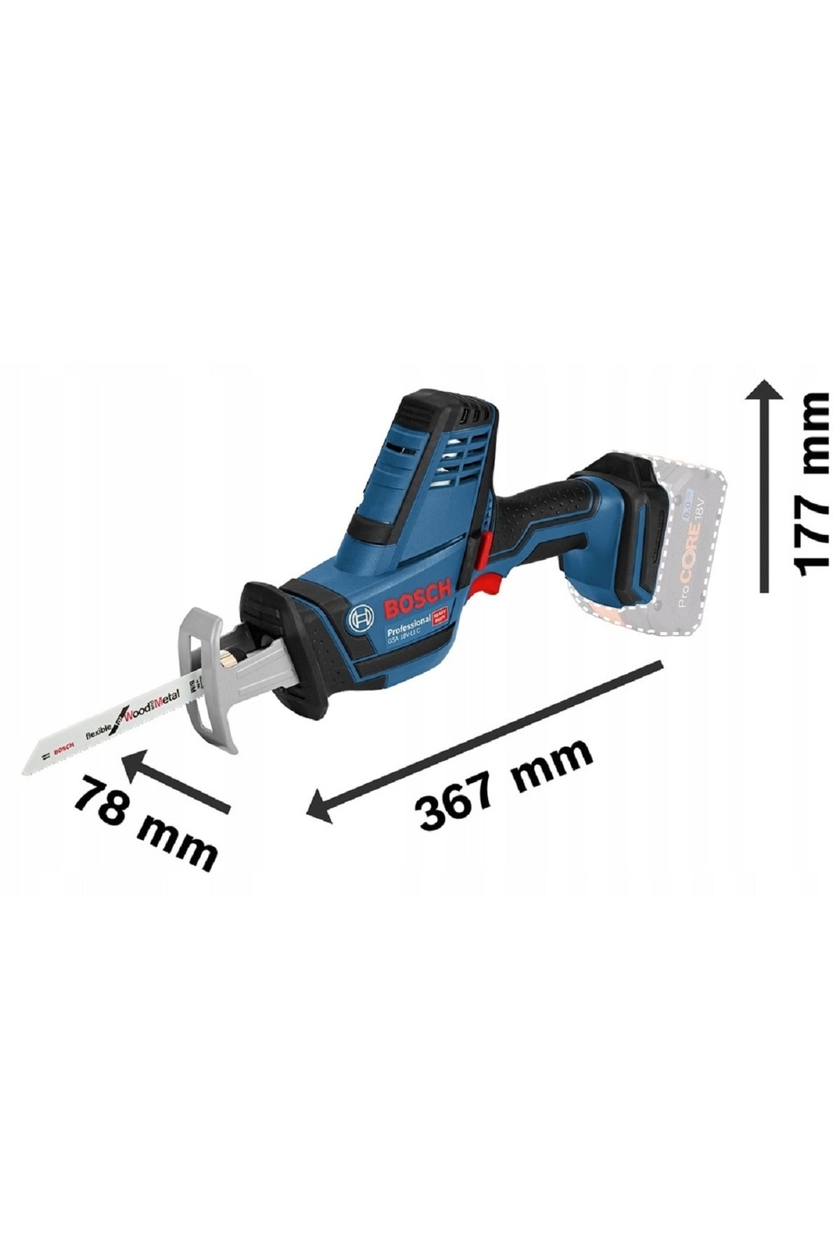 BOSCH Gsa 18v-lı C