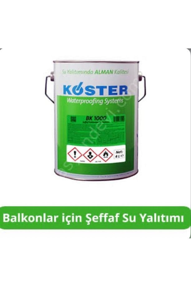 Köster BK 1000 Şeffaf Su Yalıtımı