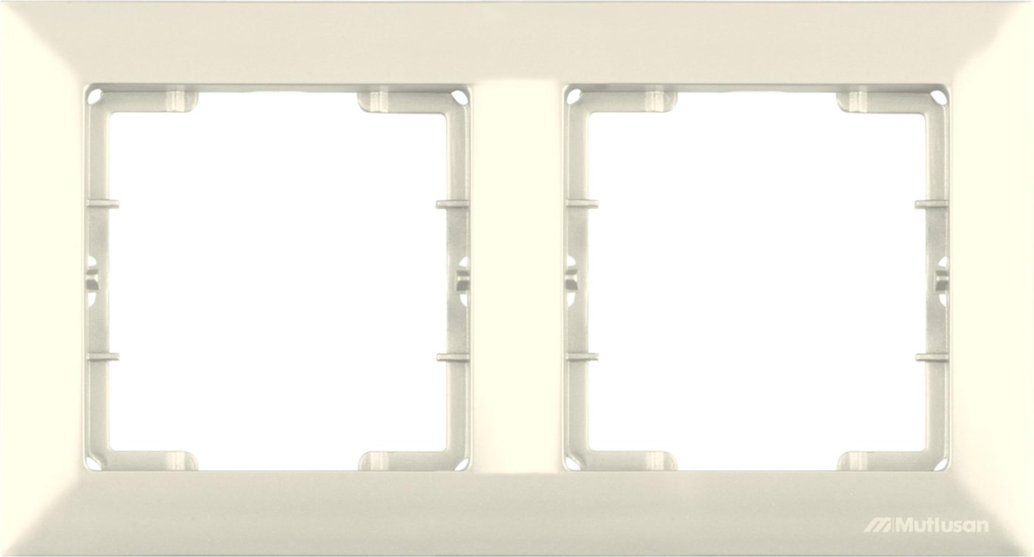 Candela Krem 2li Yatay Çerçeve (5ADET)