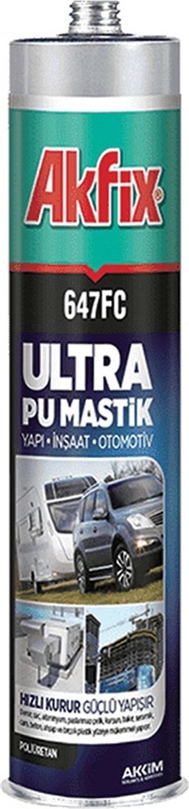 647FC Ultra Pu Mastik Siyah 280 ml
