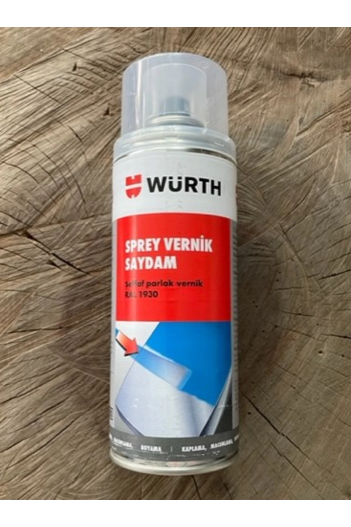 WÜRTH 400ML SPREY VERNİK ŞEFFAF PARLAK VERNİK YÜKSEK KALİTE GERMANY