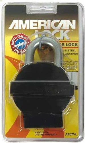 Amerıcan Lock A107Vl Çelik Asma Kilit
