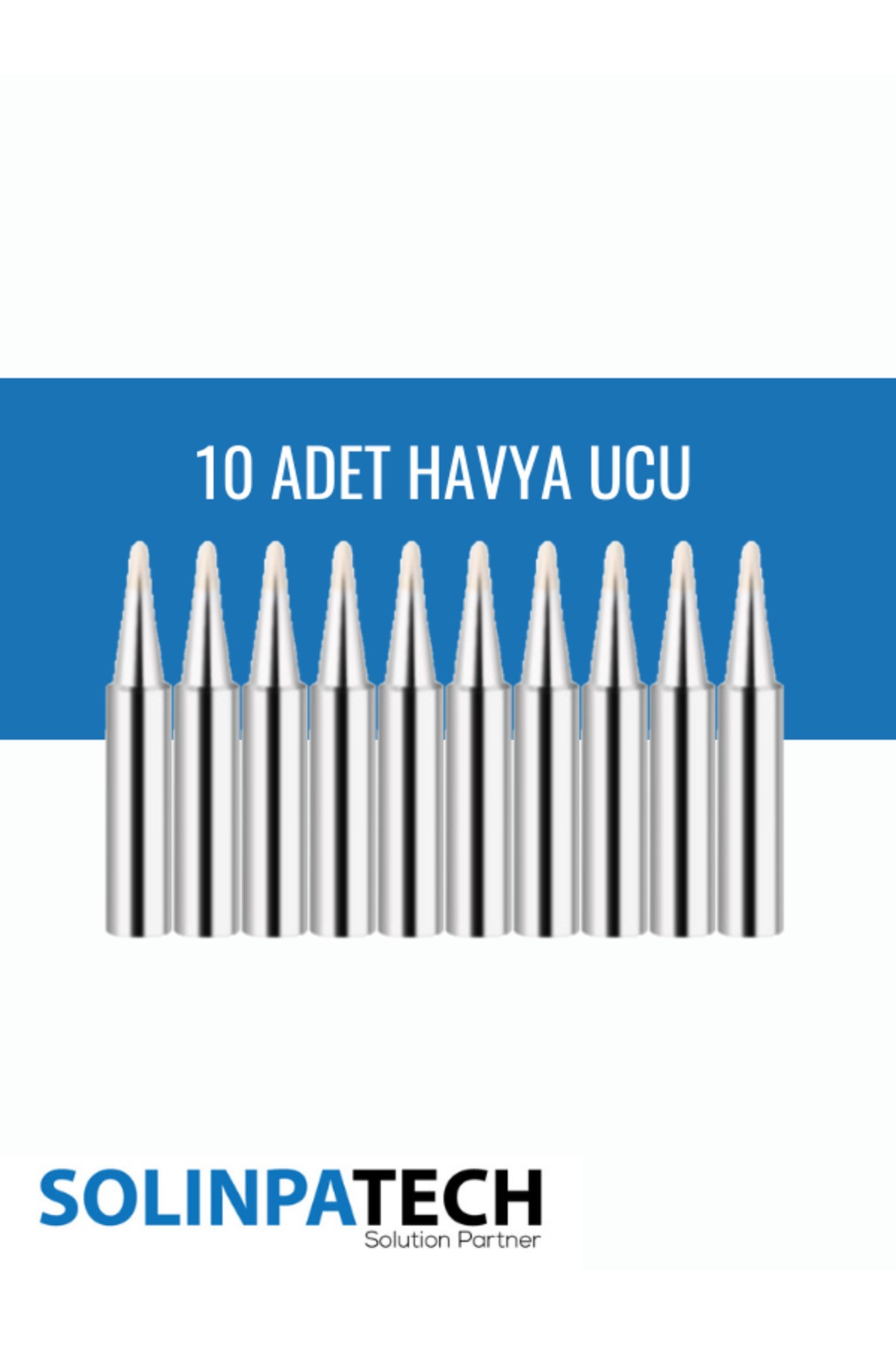 10’lu 900m-t-b Lehim Ucu Seti – 1.2mm B Tipi, Yüksek Dayanım, Seri Kullanıma Uygun