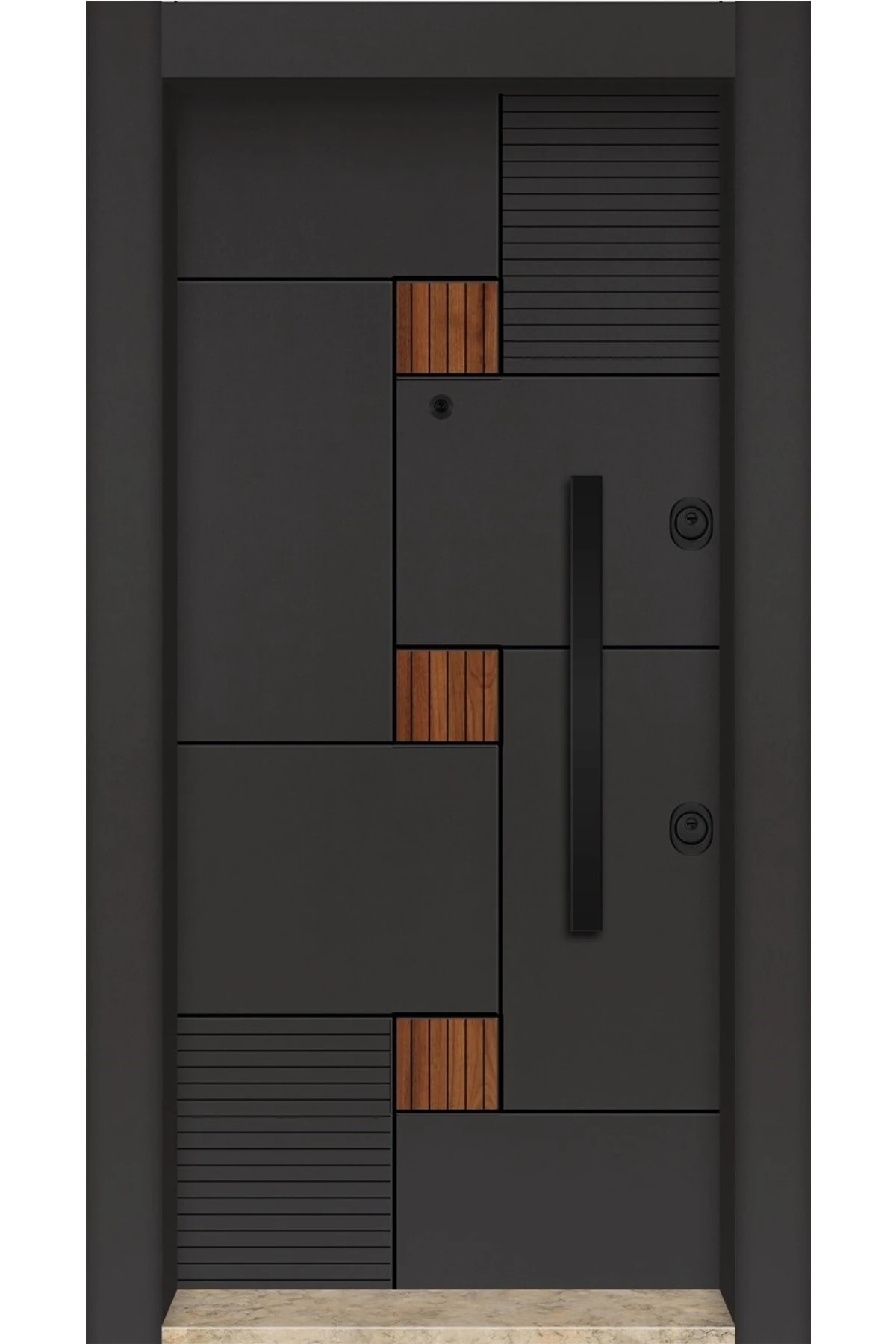 Daire Giriş Kapısı, Çelik Kapı, Mn-1101 Sol