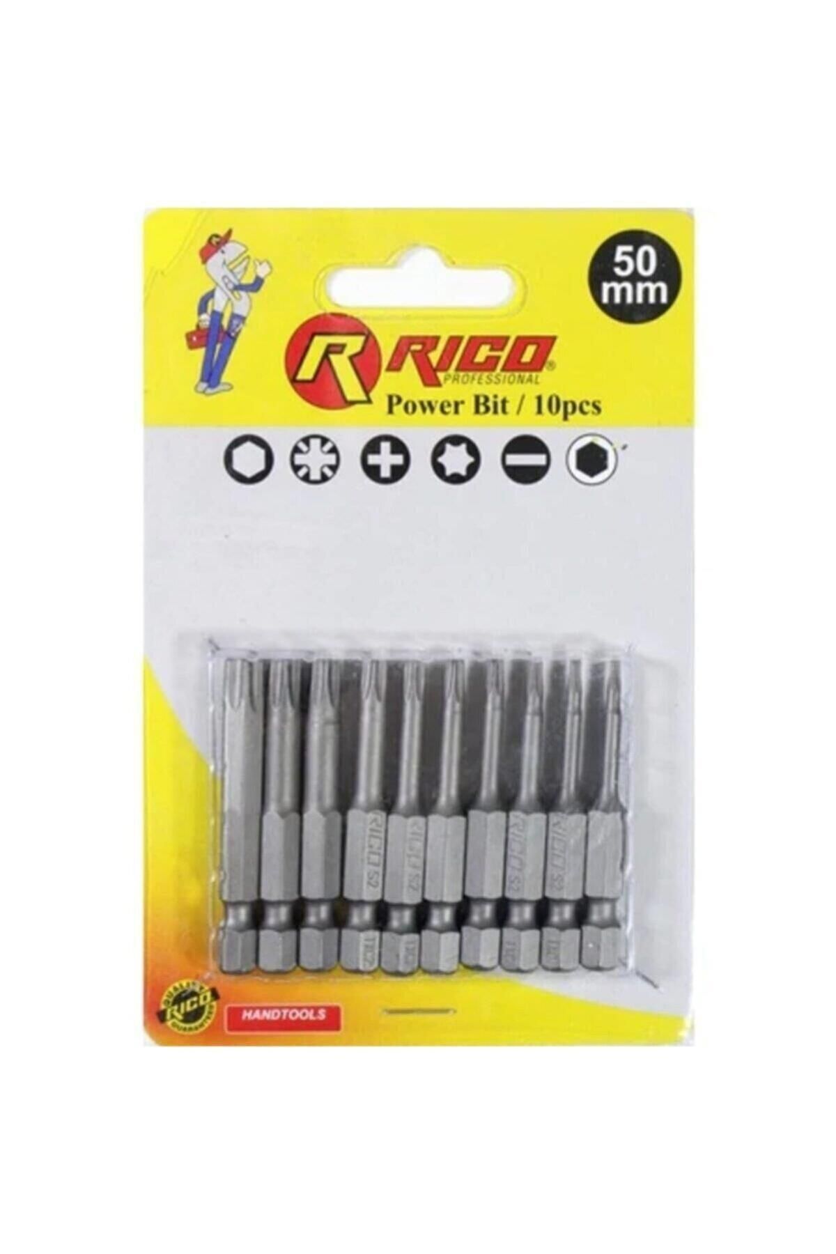 10 Parça Torx Bits Uç Seti 50 Mm