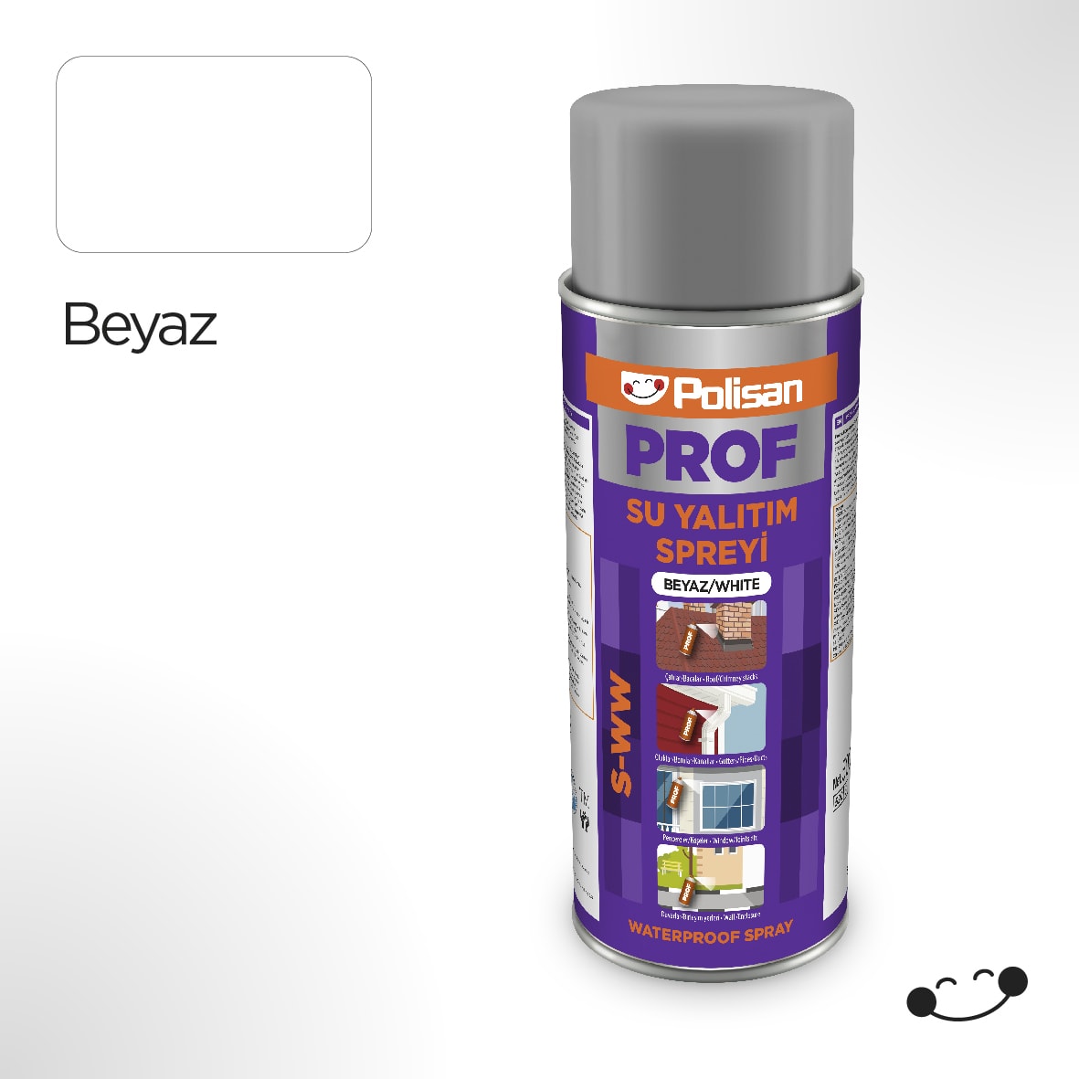 Prof Beyaz Su Yalıtım Spreyi (S-WW) 500 ml