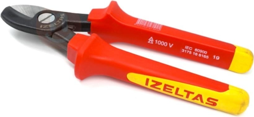 Izeltaş 3715 16 6165 165MM 1000V Izoleli Tek Ağızlı Kablo Kesici