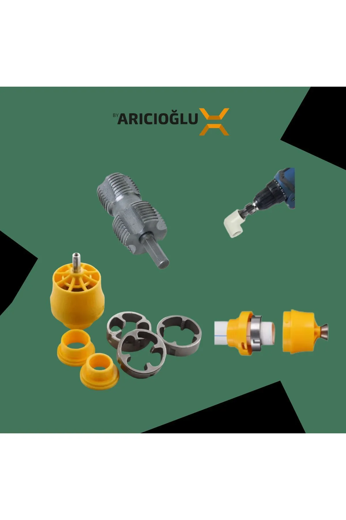 NR-BİDA ve NR-BDDA Plastik Boru Diş Açma Seti