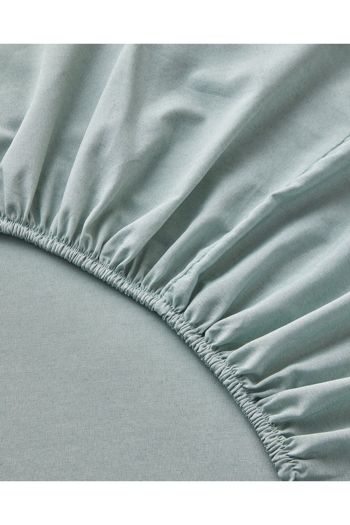 Modern Strip Kolay Ütülenir Çift Kişilik Nevresim Takımı 200x220 cm Yeşil