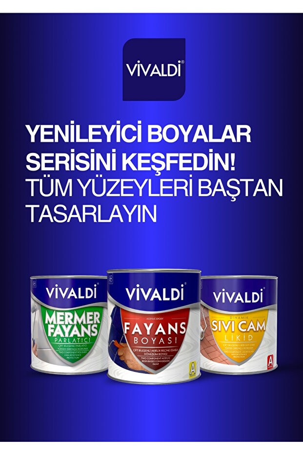 Fayans Boyası - Astar Ve Vernik Gerektirmeyen Boya - Yeni Kırık Inci