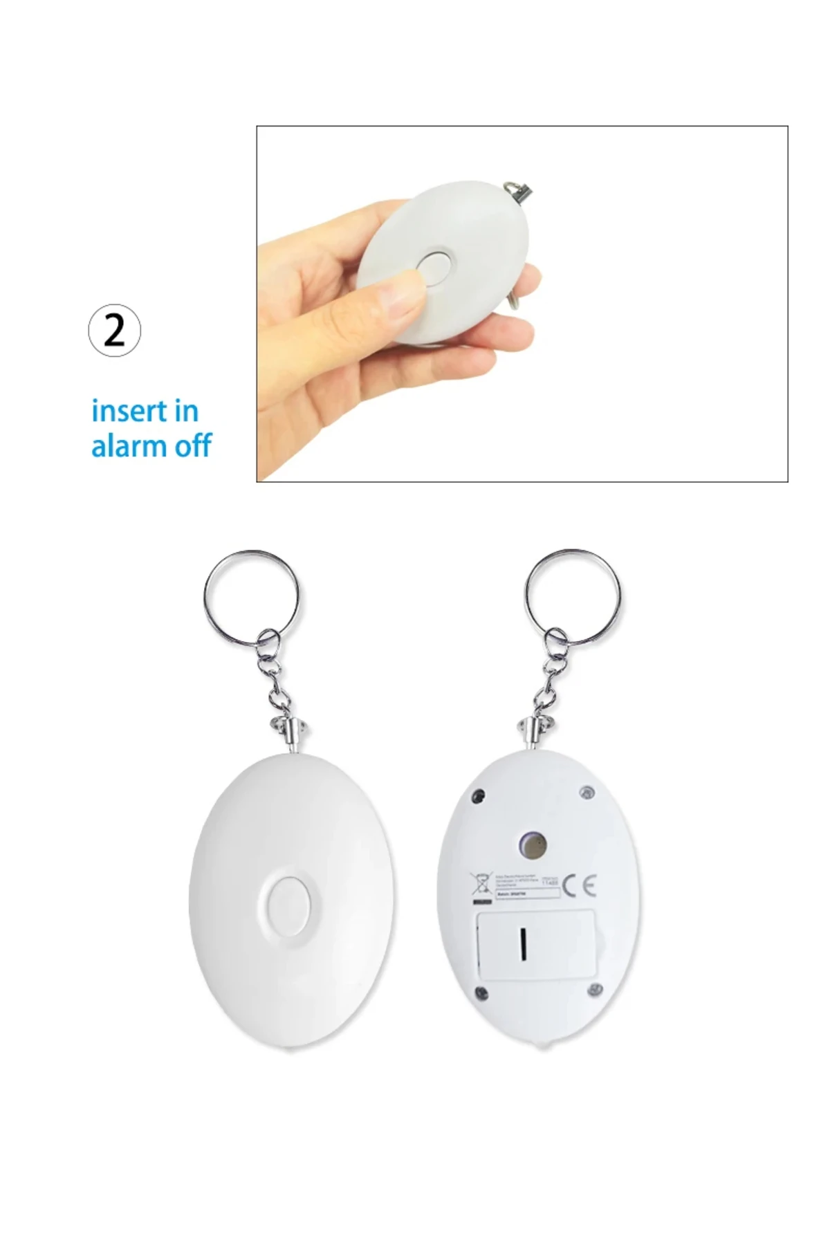 Deprem Enkaz Butonu Güvenlik Alarmı Anahtarlık Panik Butonu Yaşlı Engelli Çağrı Butonu