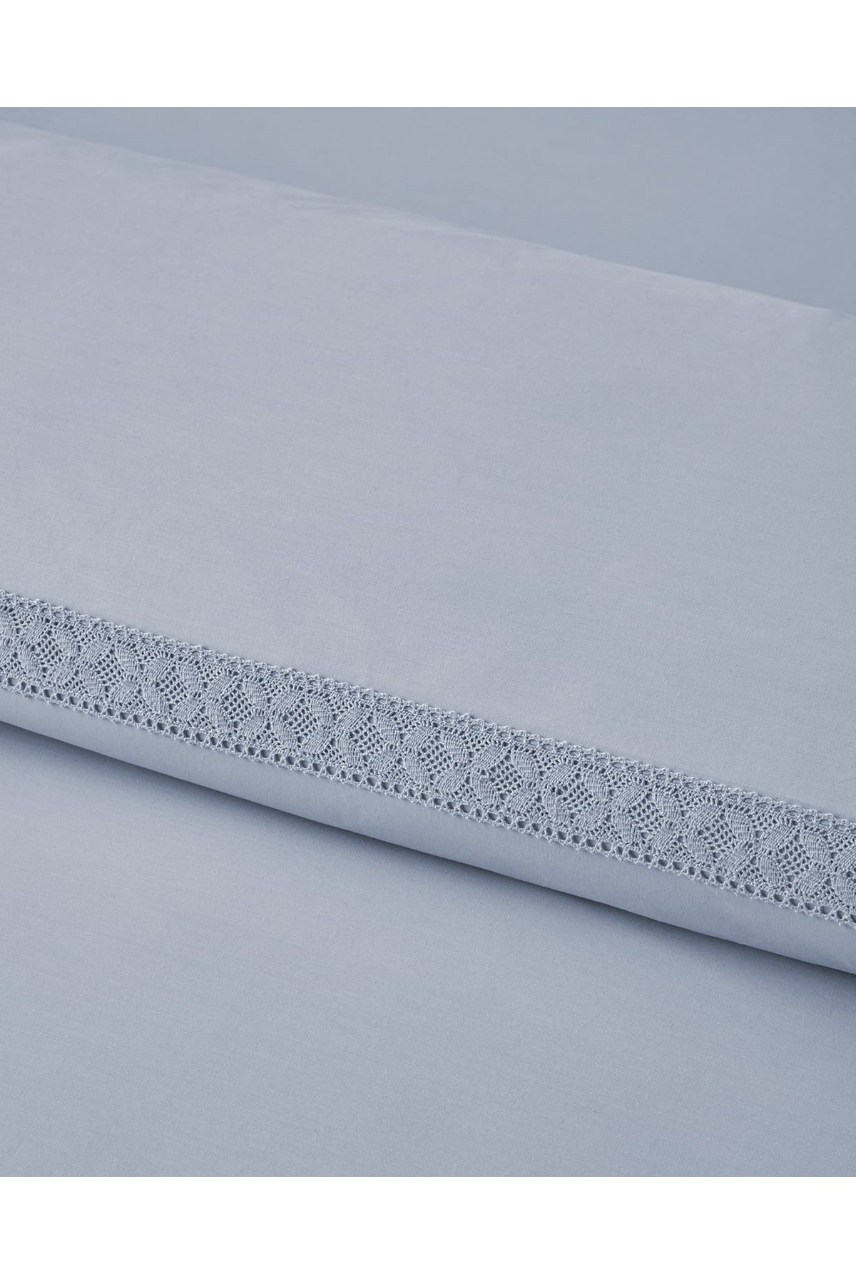 Lace Elegance Kopanakili Perkal Tek Kişilik Nevresim Takımı 160x220 cm Lila