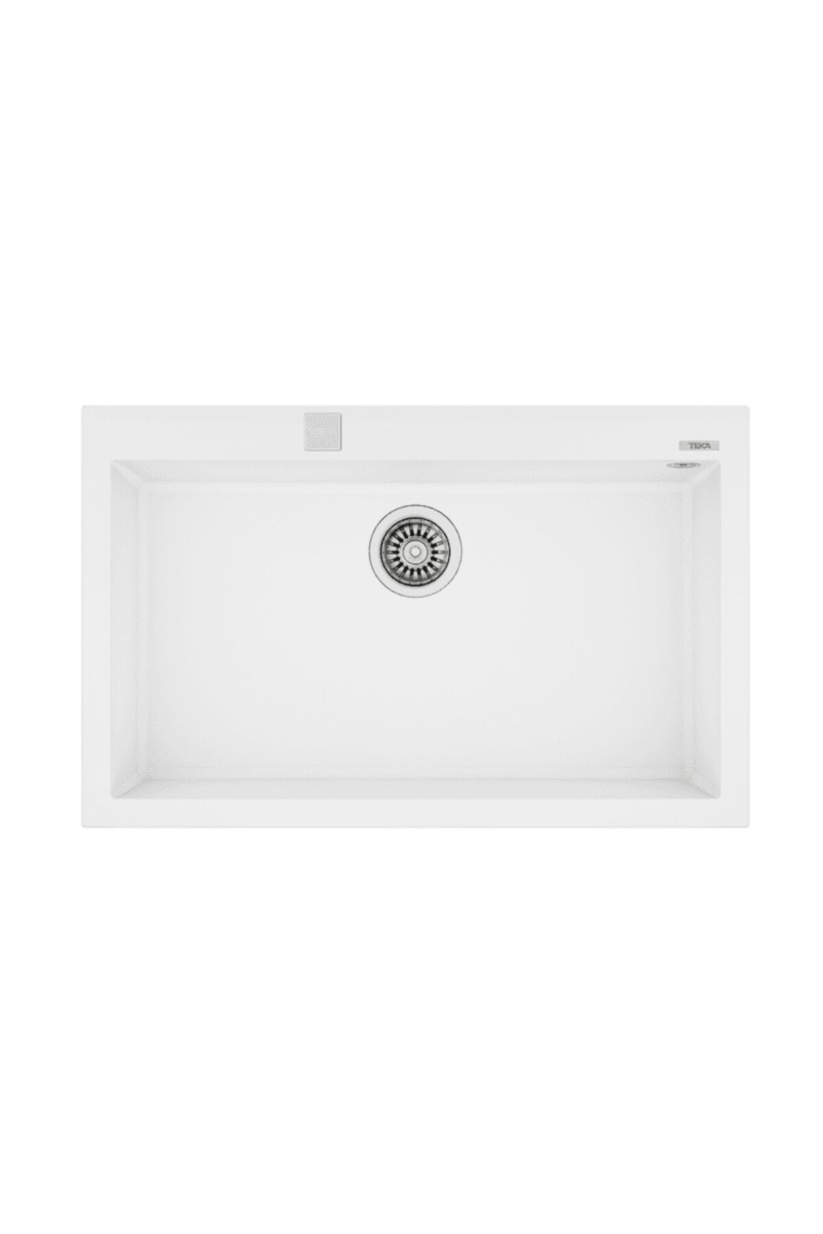 Forsquare 72.40 Tezgah Üstü Beyaz Granit Evye