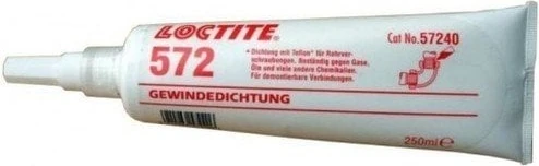572 Orta Mukavemetli Ptfe Katkılı Boru Dişli Sızdırmazlığı 250 Gr/ml