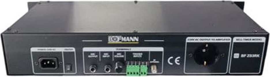 BF-ZS3RK Rack Tipi Kumandalı Okul Zil Saati