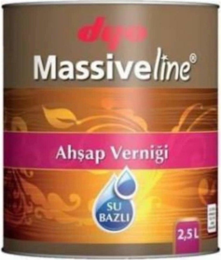Massiveline Su Bazlı Vernik 2,5 Lt Naturel
