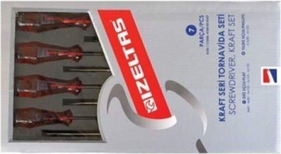 4100 00 8107 Tornavida Seti Kraft Seri 7 Parça