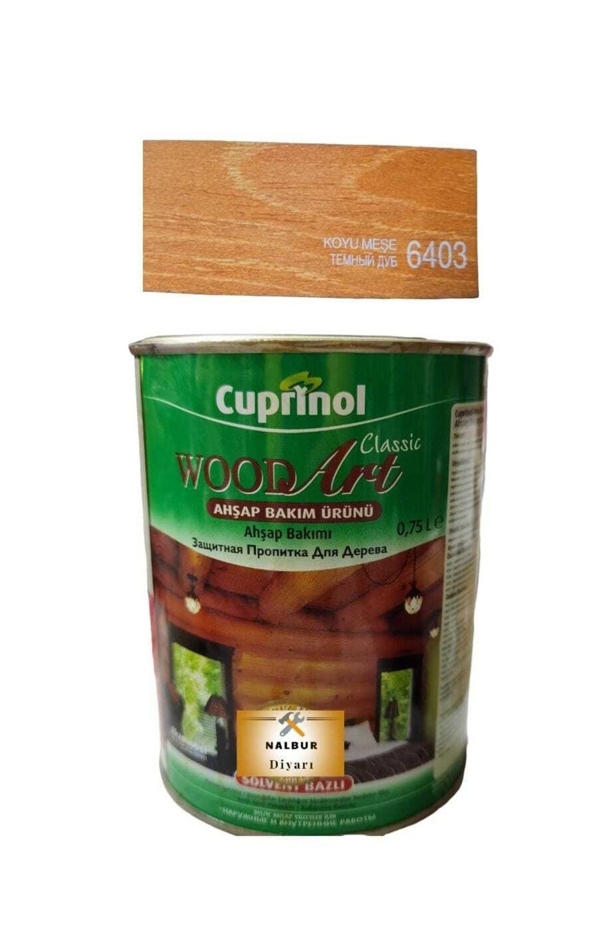 2,5 Lt. Cuprinol Ahşap Koruyucu - Koyu Meşe(verniksiz - Mat Görünüm Sağlar)