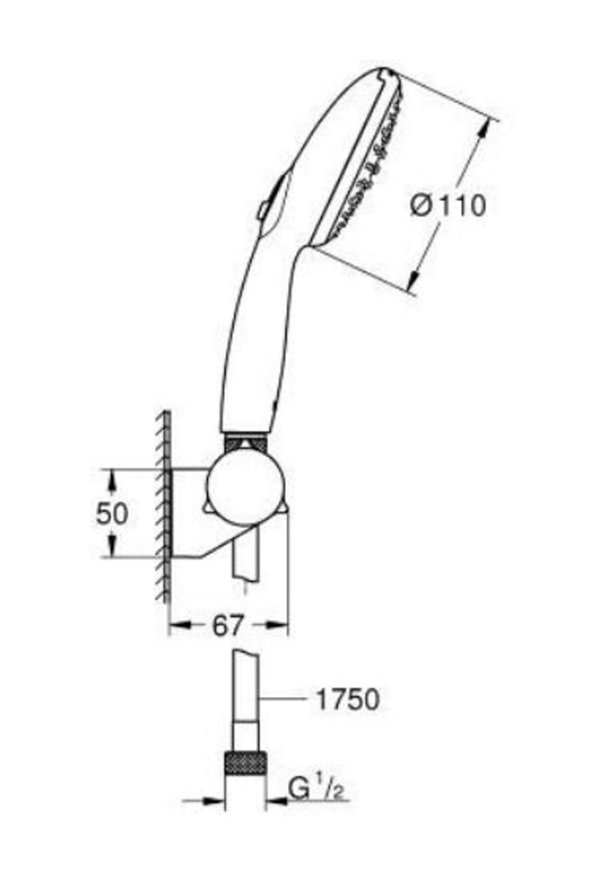 Tempesta 100 El Duşu Seti 2 Akışlı - 27601003
