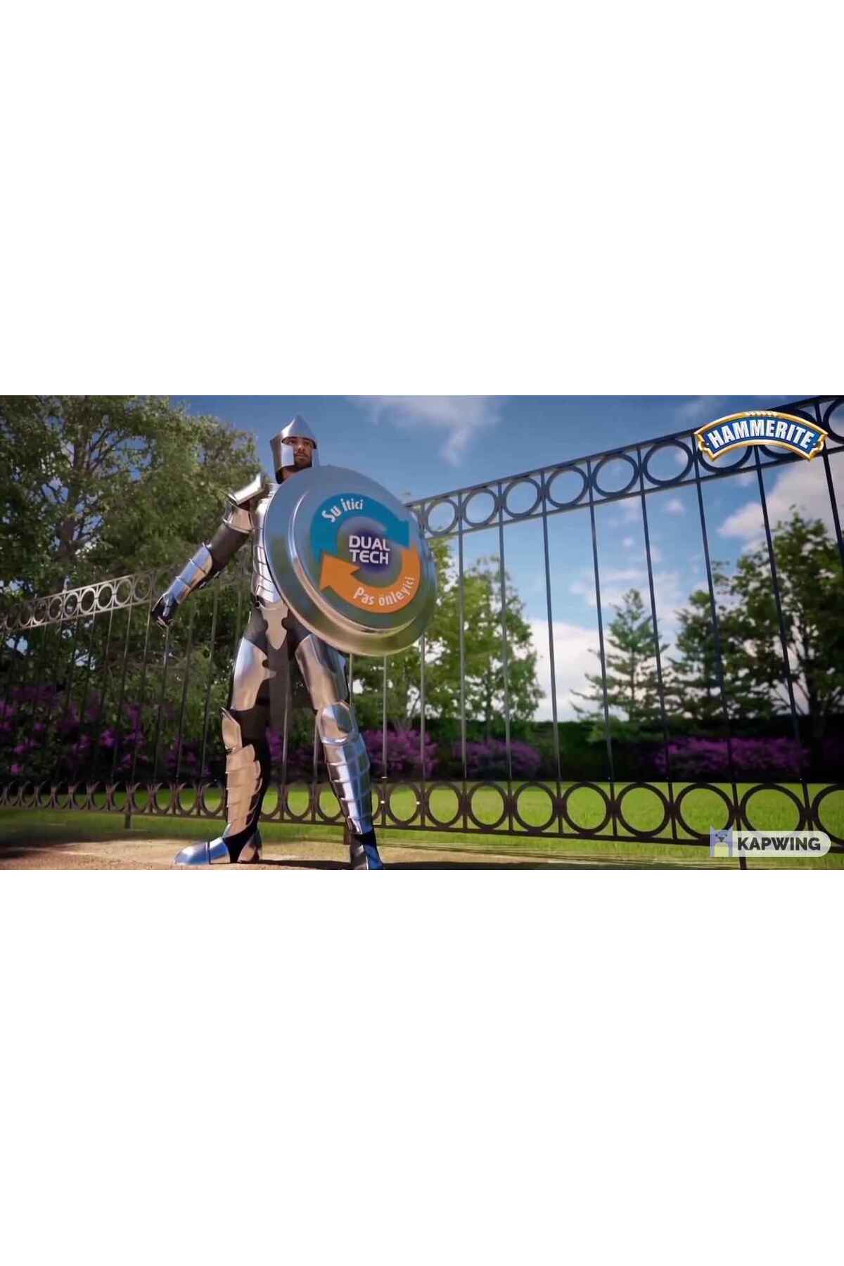 Hammerite Direk Pas Üstüne Metal Boyası 2.5l/3.5kg Pürüzsüz Beyaz-astara Antipasa Gerek Kalmaz