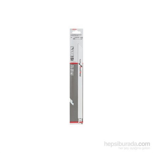 BOSCH - Flexible Serisi Ahşap Ve Metal İçin Tilki Kuyruğu Bıçağı S 1222 Vf - 2'Li Paket