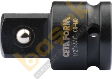 C61-92 1/2 Havalı Lokma Adaptörü - D:1/2' E:3/4'