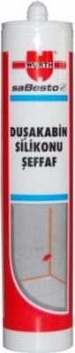 Würth Duşakabin Silikonu Şeffaf 310 Ml