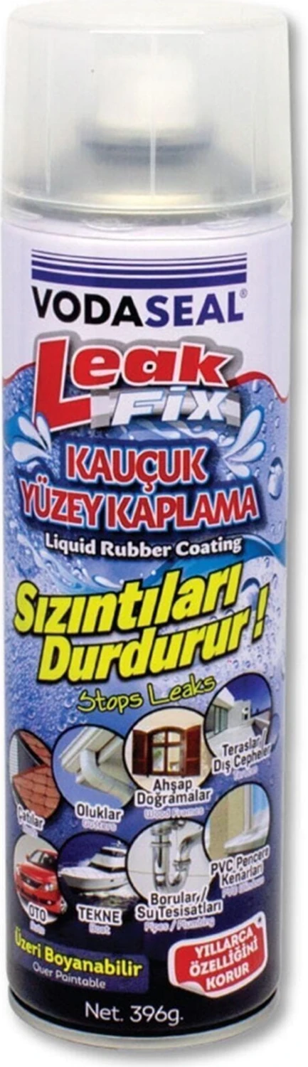 Leak Fix Kauçuk Izolasyon Spreyi Transparan