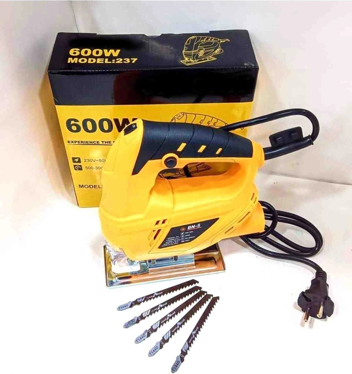 İyisi Yok Metal Şanzuman 6 Kademe Devirli Otomatik Dekupaj Testere Kutulu Sarı