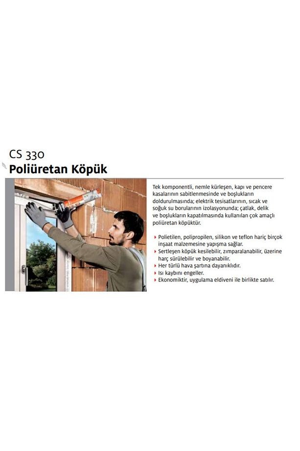 Ceresit Cs 330 Poliüretan Köpük 615 Gr 3'lü Paket