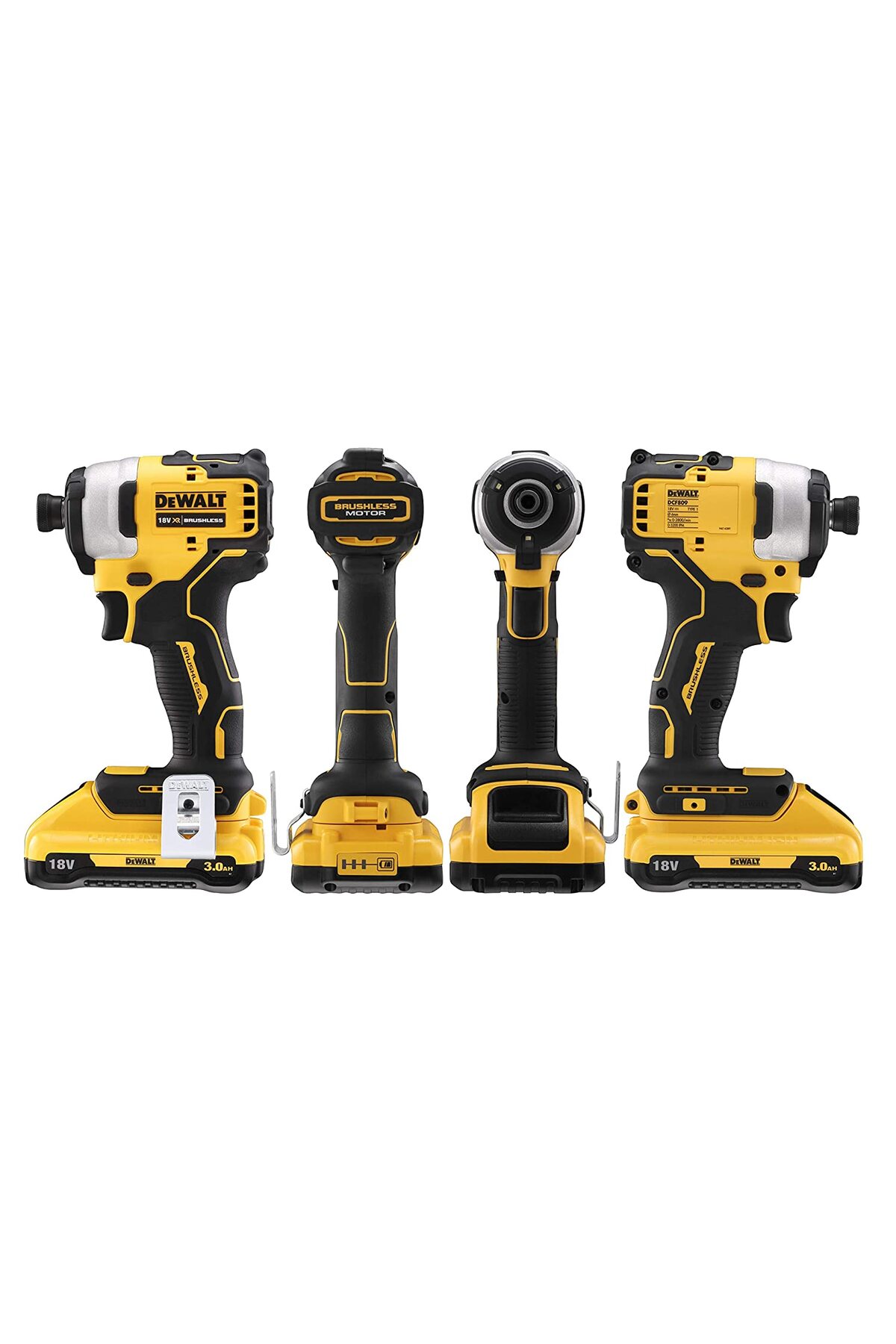 DEWALT Dcf809l2t Kömürsüz Darbeli Vidalama 18 Volt 3.0ah 190nm Tork