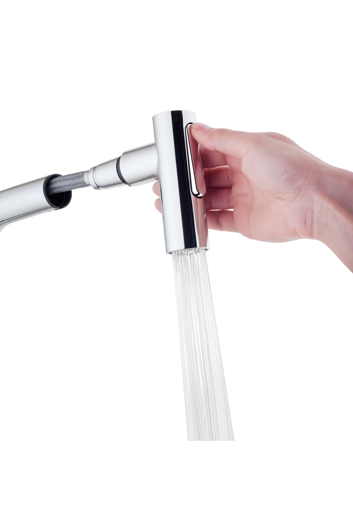 Maestro A42146 Pull-Out Eviye Mutfak Bataryası, Krom