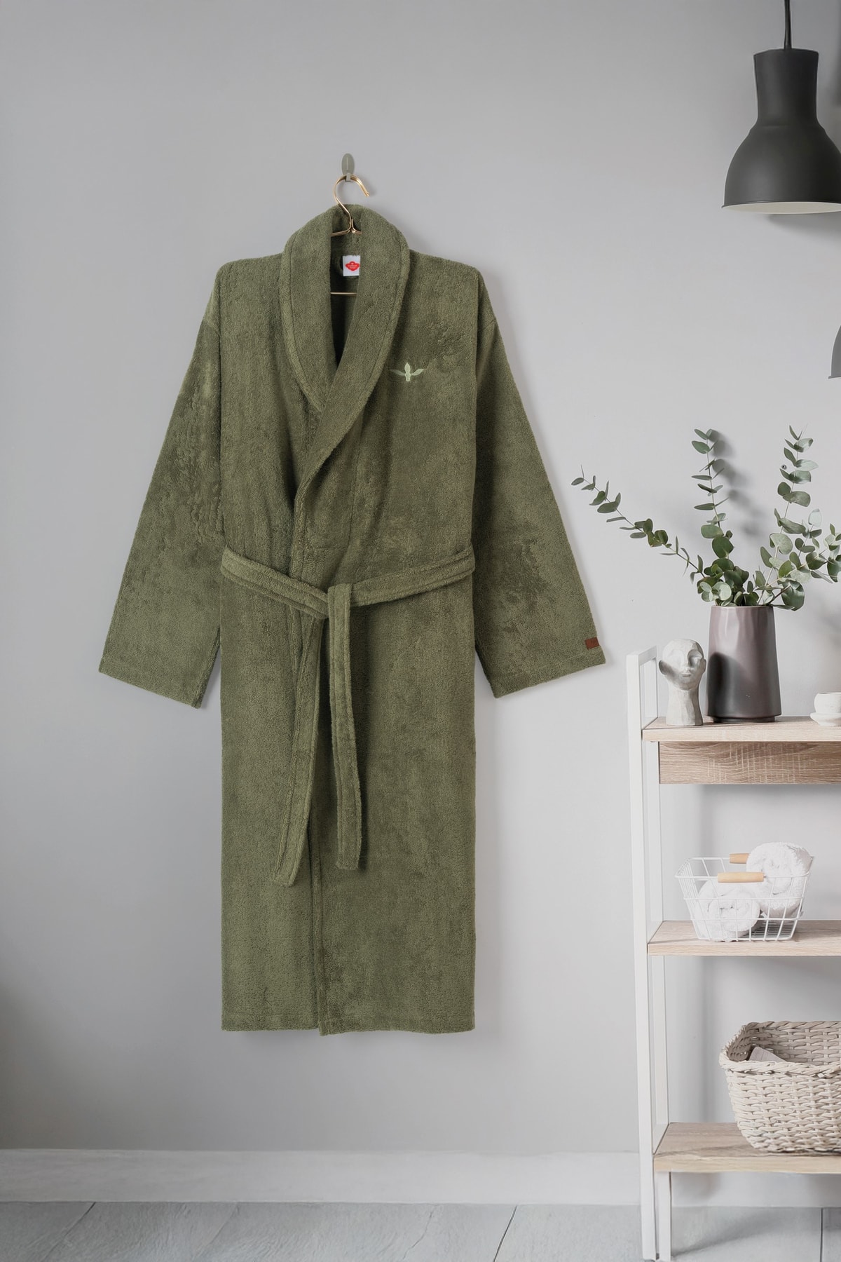 Wellness Bornoz Forest Yeşil L/XL