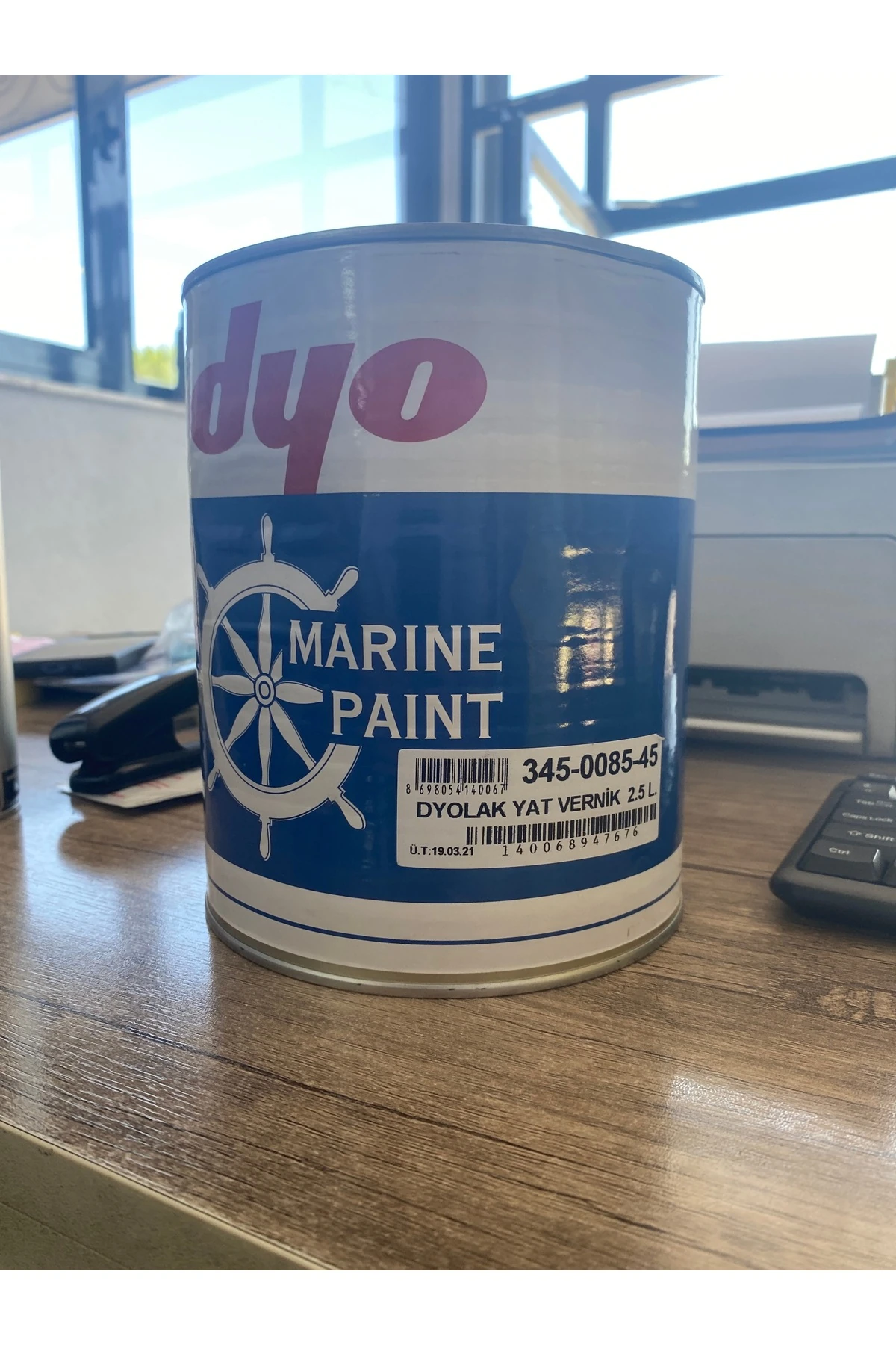 marina yat vernik 2.5 lt ( şeffaf )