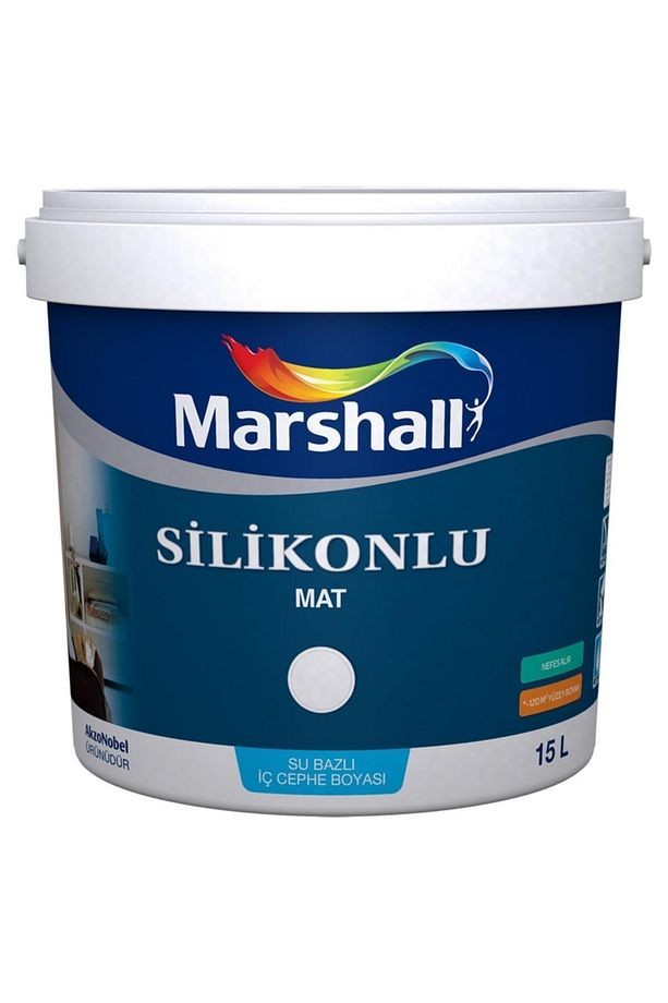 Silikonlu Mat Su Bazlı İç Cephe Boyası 15 lt