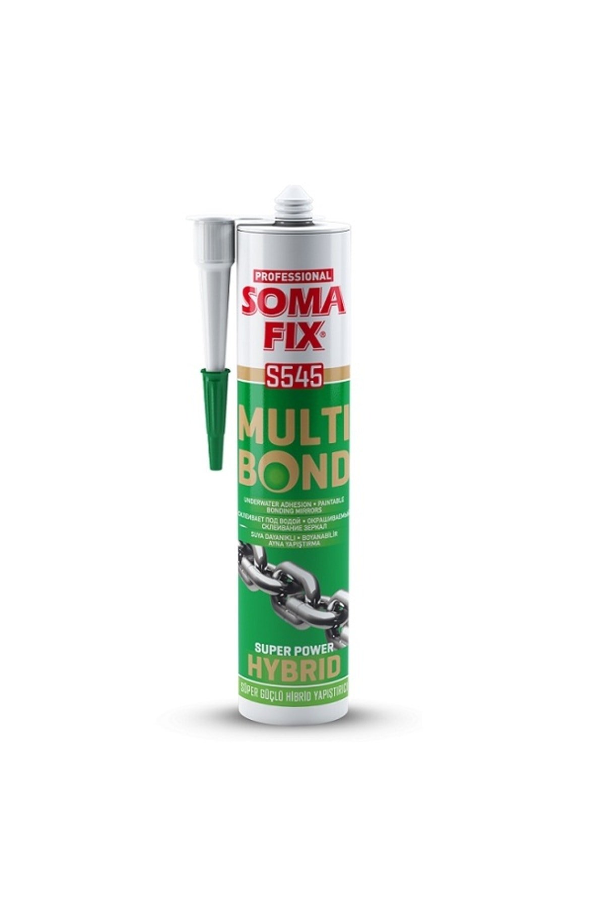 300 ml Beyaz Hibrid Multi Bond Sıvı Çivi Korniş Kartonpiyer Yapıştırıcı Silikonu