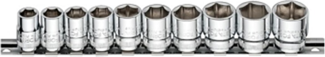 10 Pc.3/8"6 Köşe Lokma Anahtar Takımı C12-RH10