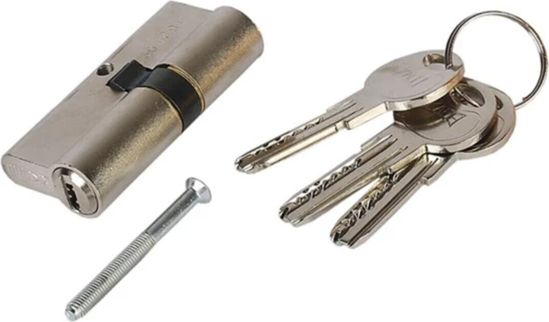 Kale Çelik Kapı Kilidi 164 Snc Bilyalı Barel Sistem Barel Kapı Göbeği Saten