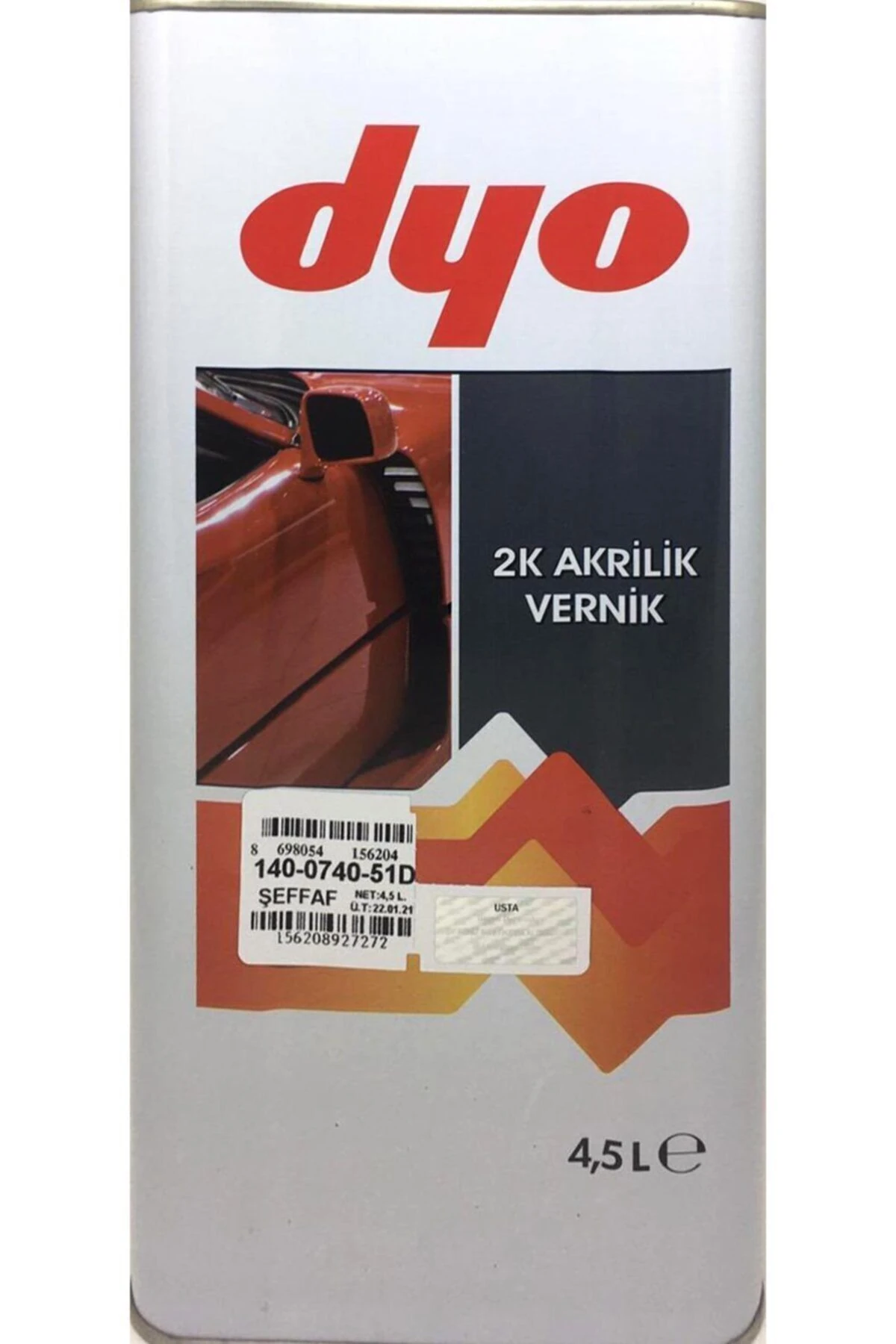 Dyo Üniversal Vernik 4.5 lt