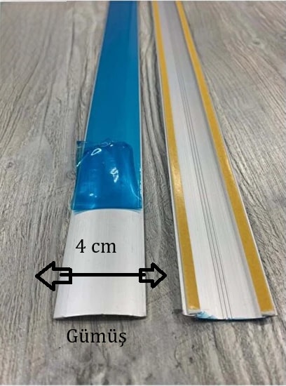 Kapı Eşik Profili Balık Sırtı Modeli 4 cm - 50 cm