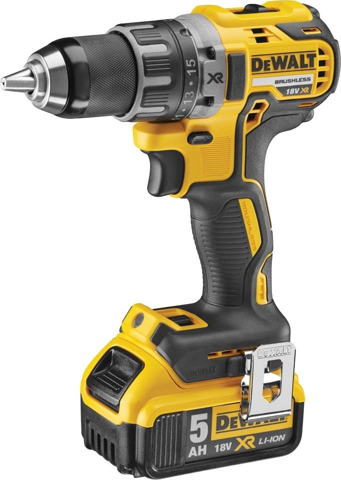 DEWALT DCD791P2 18V/5.0 Ah Li-Ion Kömürsüz Darbesiz Vidalama/matkap