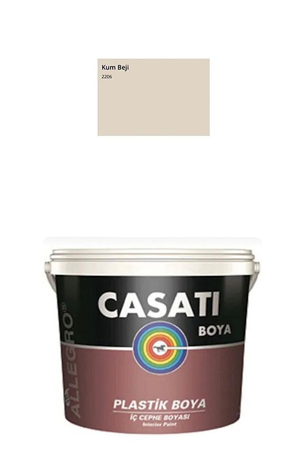 Allegro Plastik Iç Cephe Duvar Boyası 3,5 Kg Kum Beji